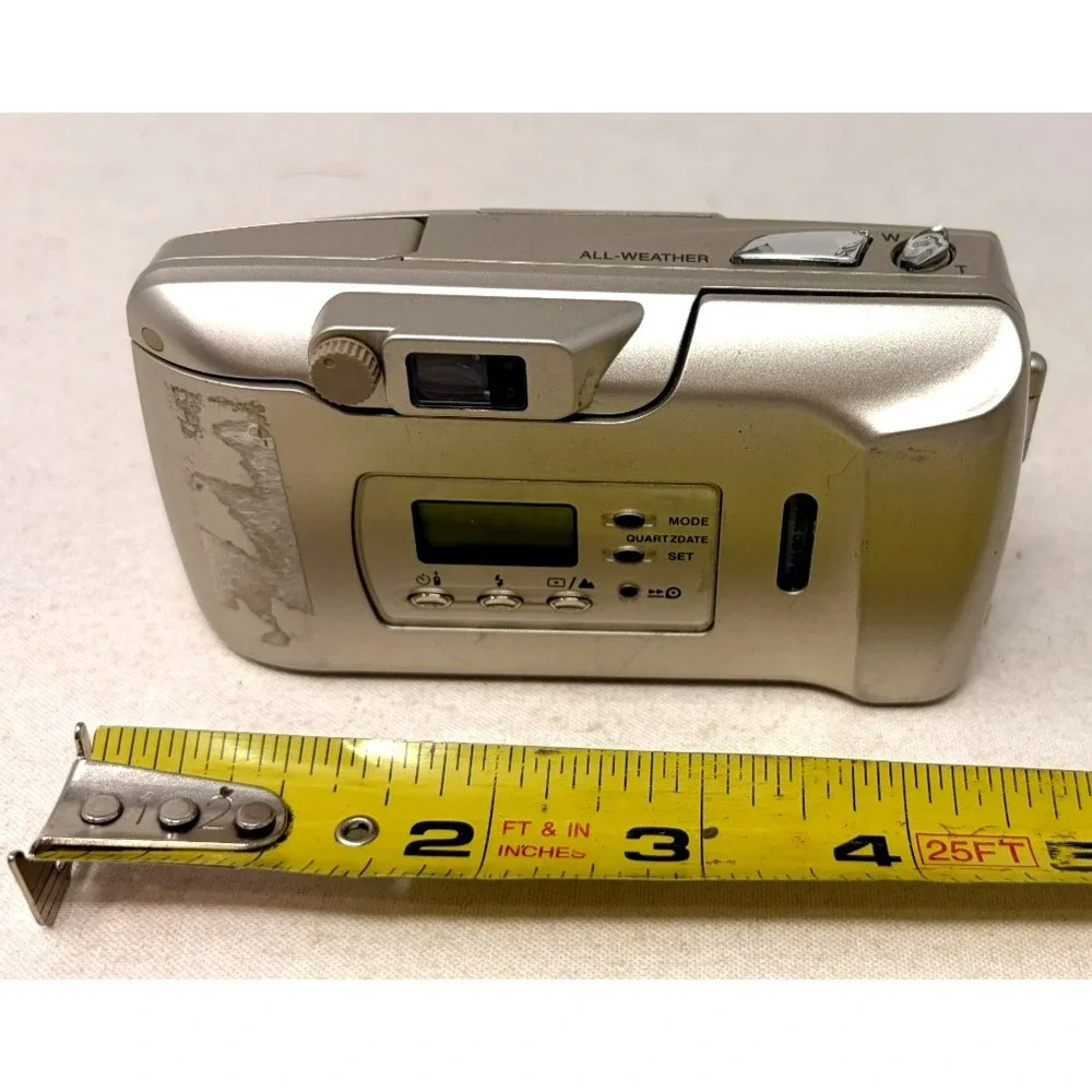 Olympus Stylus 120 All Weather 35mm Point & Shoot Film Camera w/ Case